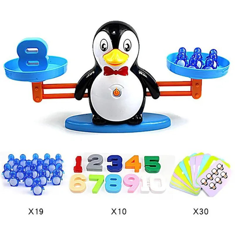 New Montessori Math Toy Monkey Digital Maths Balance Scale Toy Educational Balancing Scale Number Board Game Kids Learning Toys