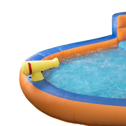 Inflatable Slide 'N Bounce Spash Park Water Park - 3 Levels of Fun!