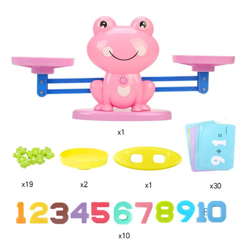 New Montessori Math Toy Monkey Digital Maths Balance Scale Toy Educational Balancing Scale Number Board Game Kids Learning Toys