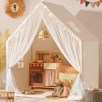 Kids Play Tent, Indoor Playhouse for Ages 3+, Large Reading Nook