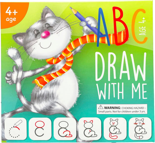 Learn to Draw ABC Letters: Crafts & Art Supplies for Kids Ages 3-6, Gift