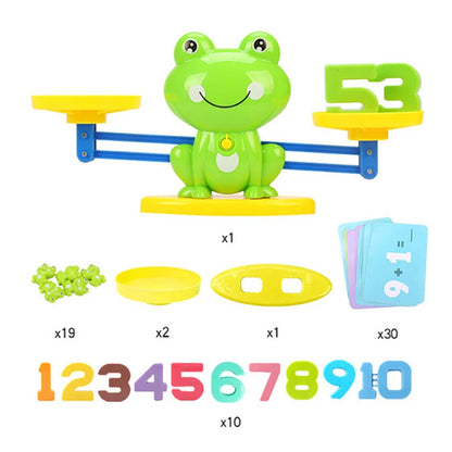 New Montessori Math Toy Monkey Digital Maths Balance Scale Toy Educational Balancing Scale Number Board Game Kids Learning Toys